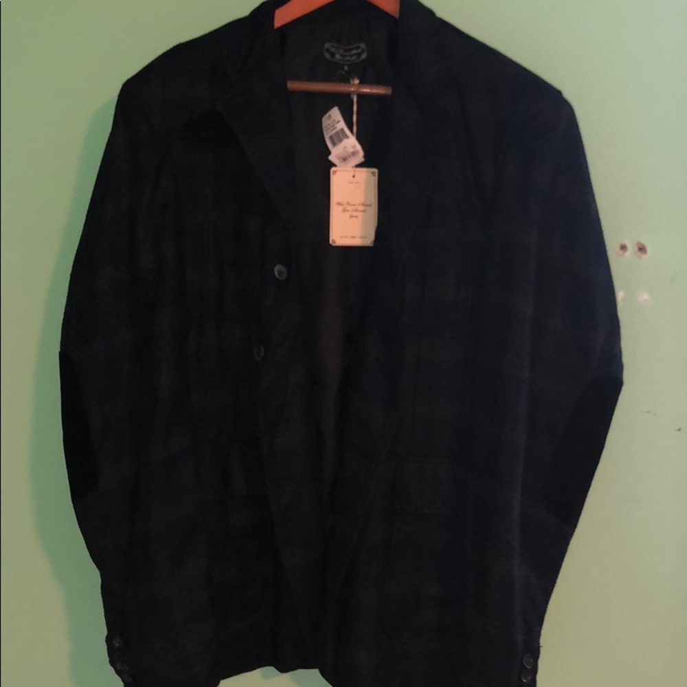 What Comes Around Goes Around Plaid Blazer